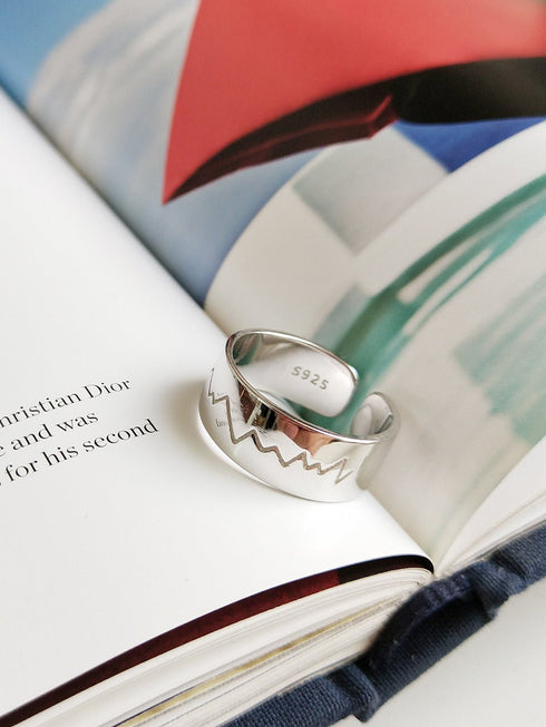 Inel din argint Puls II